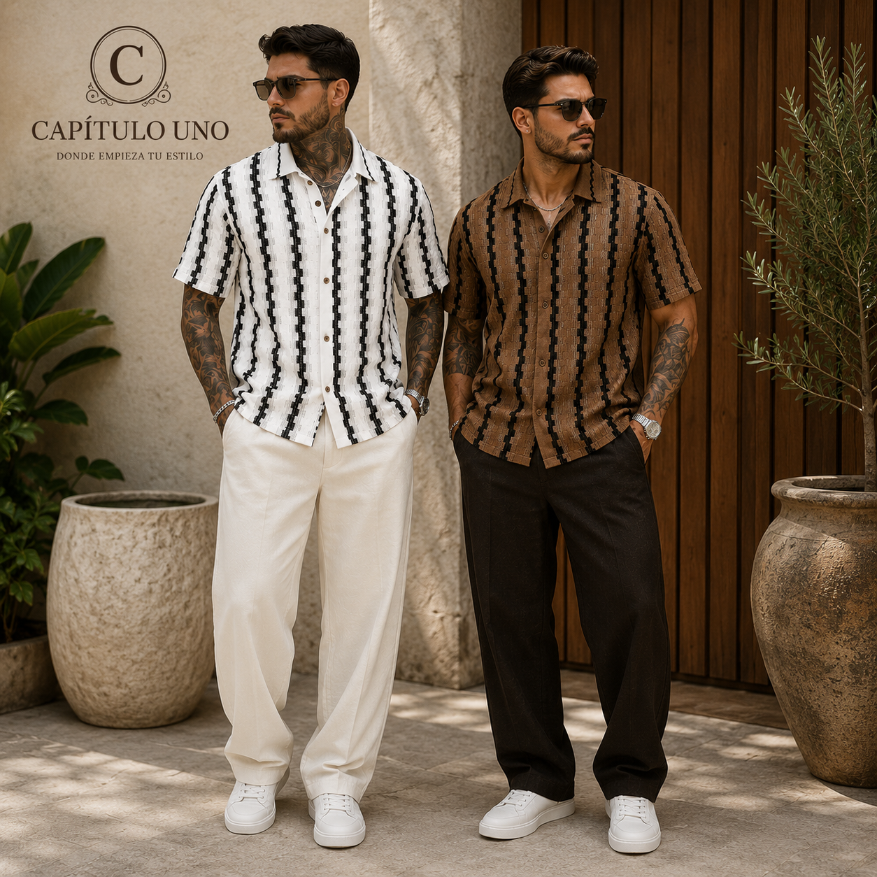 Ajedrez - Camisa manga corta