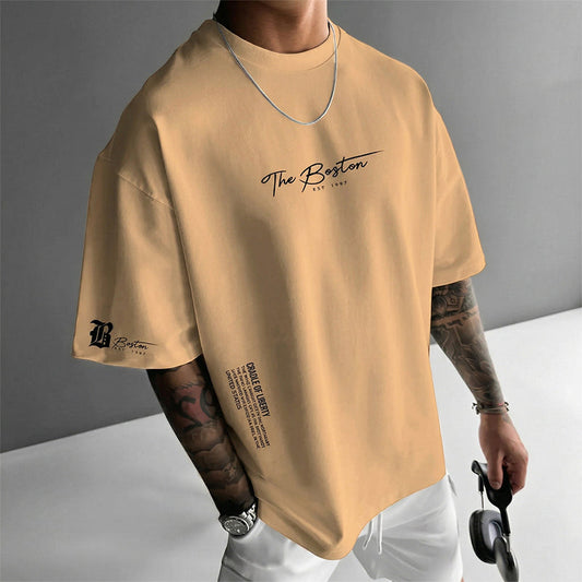 THE BOSTON (EDICIÓN LIMITADA) - Camiseta oversize de alta calidad