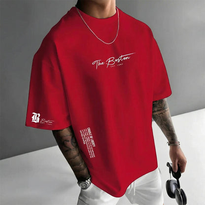 THE BOSTON (EDICIÓN LIMITADA) - Camiseta oversize de alta calidad