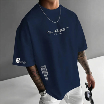 THE BOSTON (EDICIÓN LIMITADA) - Camiseta oversize de alta calidad