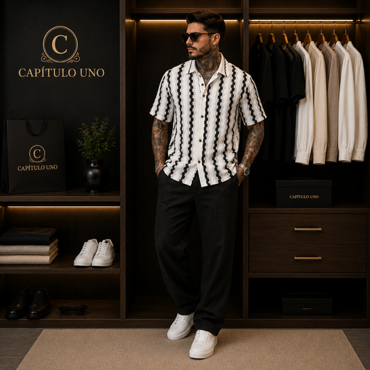 Ajedrez - Camisa manga corta