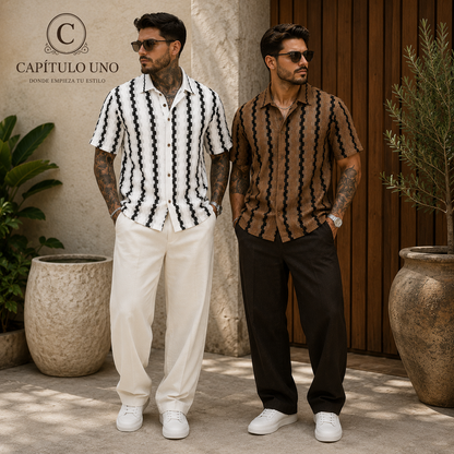 Ajedrez - Camisa manga corta
