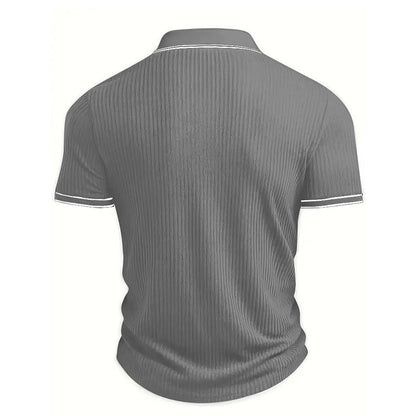 Solano Rib - Polo acanalado