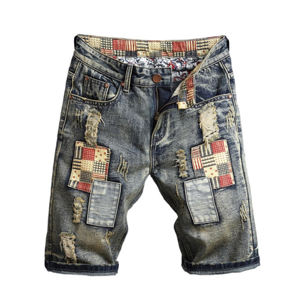 Patch - Bermuda de vaquero