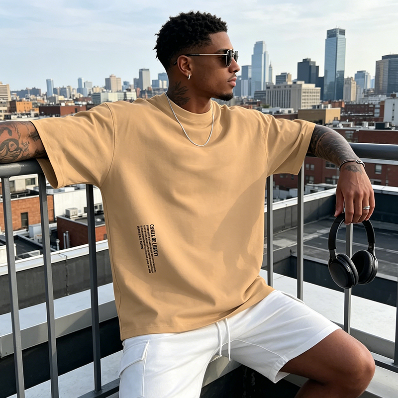 THE BOSTON (EDICIÓN LIMITADA) - Camiseta oversize de alta calidad