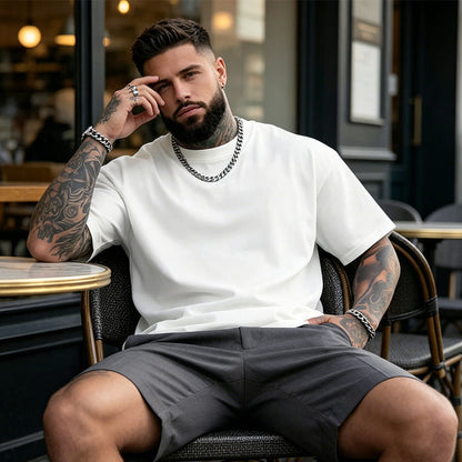 Lil - Camiseta gruesa oversize