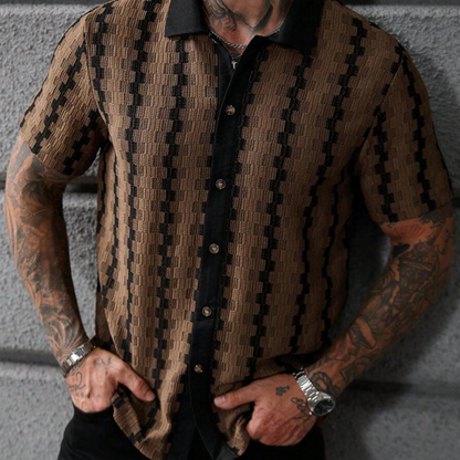 Ajedrez - Camisa manga corta