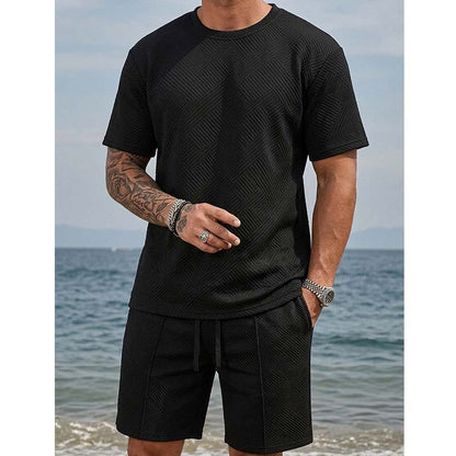 Olly - Conjunto jacquard camiseta y pantalón
