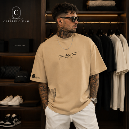 THE BOSTON (EDICIÓN LIMITADA) - Camiseta oversize de alta calidad